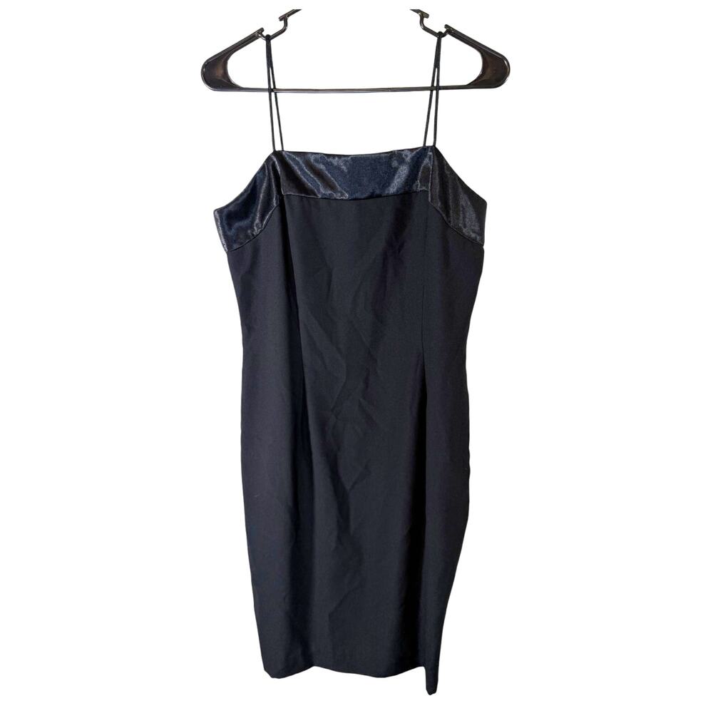 Vintage 90s J.R. Nites by Caliendo Womenβs Black Dress Size 9/10 NWOT